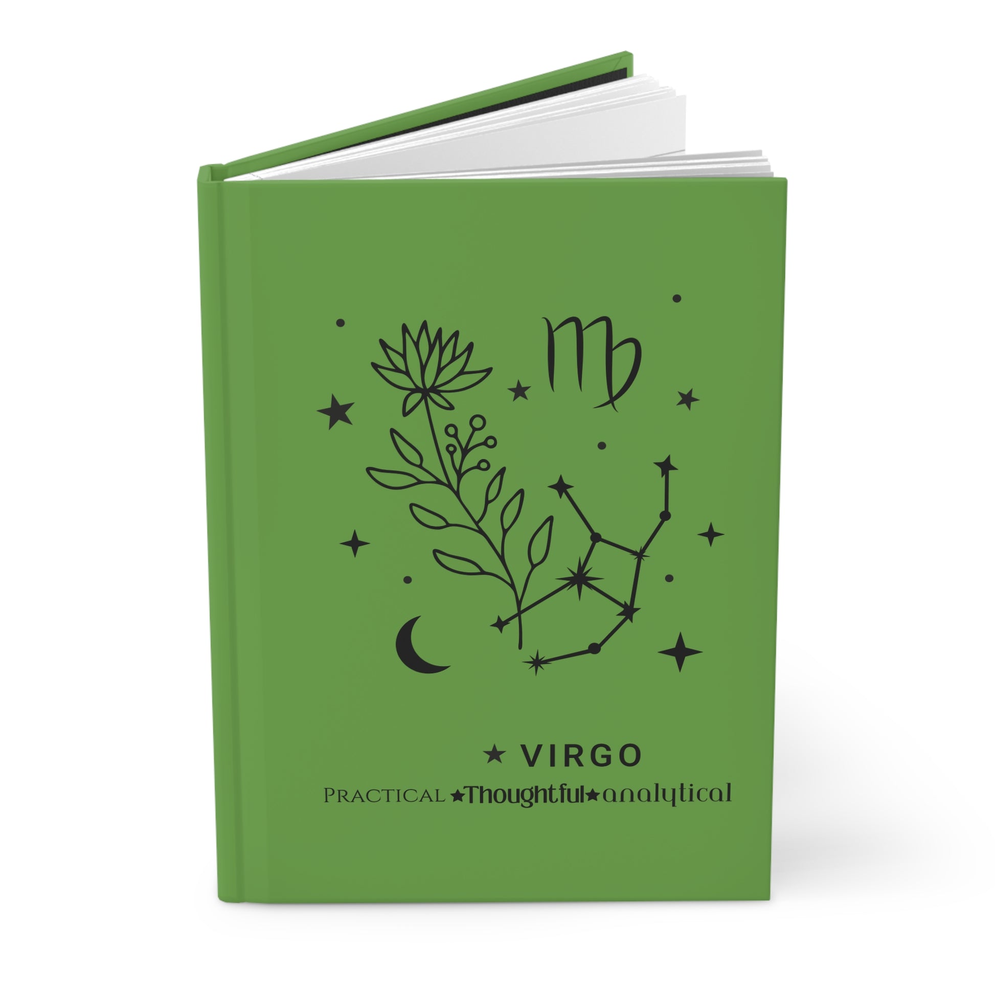 Virgo Hardcover Journal Matte - Avalon's Altar