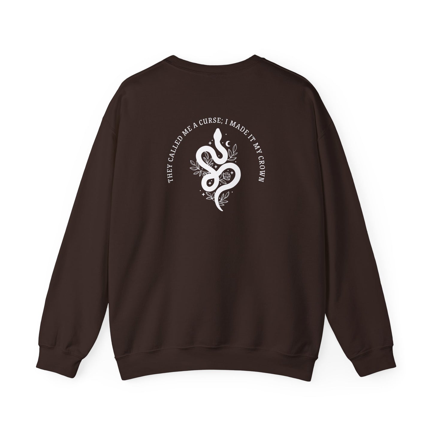 Medusa double sided Unisex Heavy Blend™ Crewneck Sweatshirt - Avalon's Altar