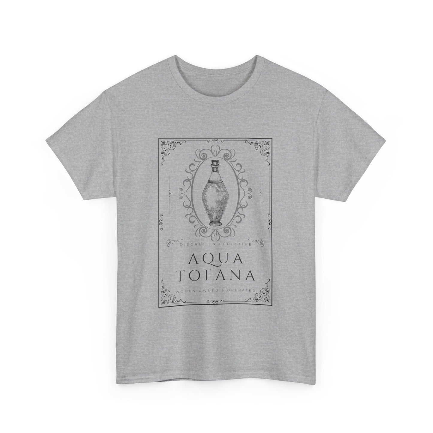 Aqua Tofana Unisex Heavy Cotton Tee - Avalon's Altar