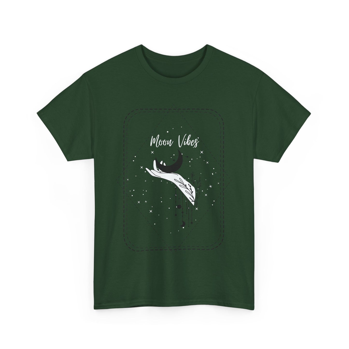 Moon Vibes Unisex Heavy Cotton Tee - Avalon's Altar