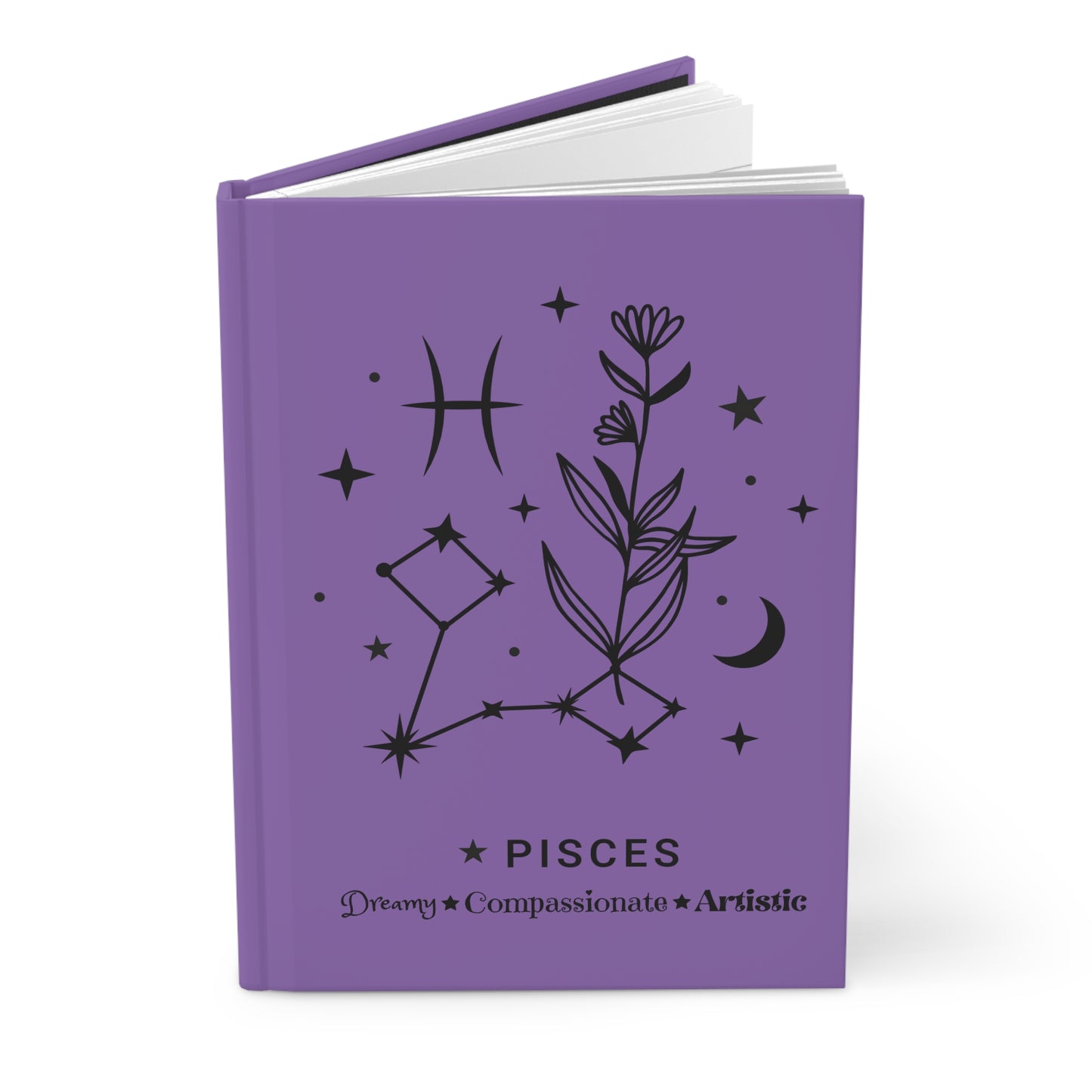 Pisces Hardcover Journal Matte - Avalon's Altar