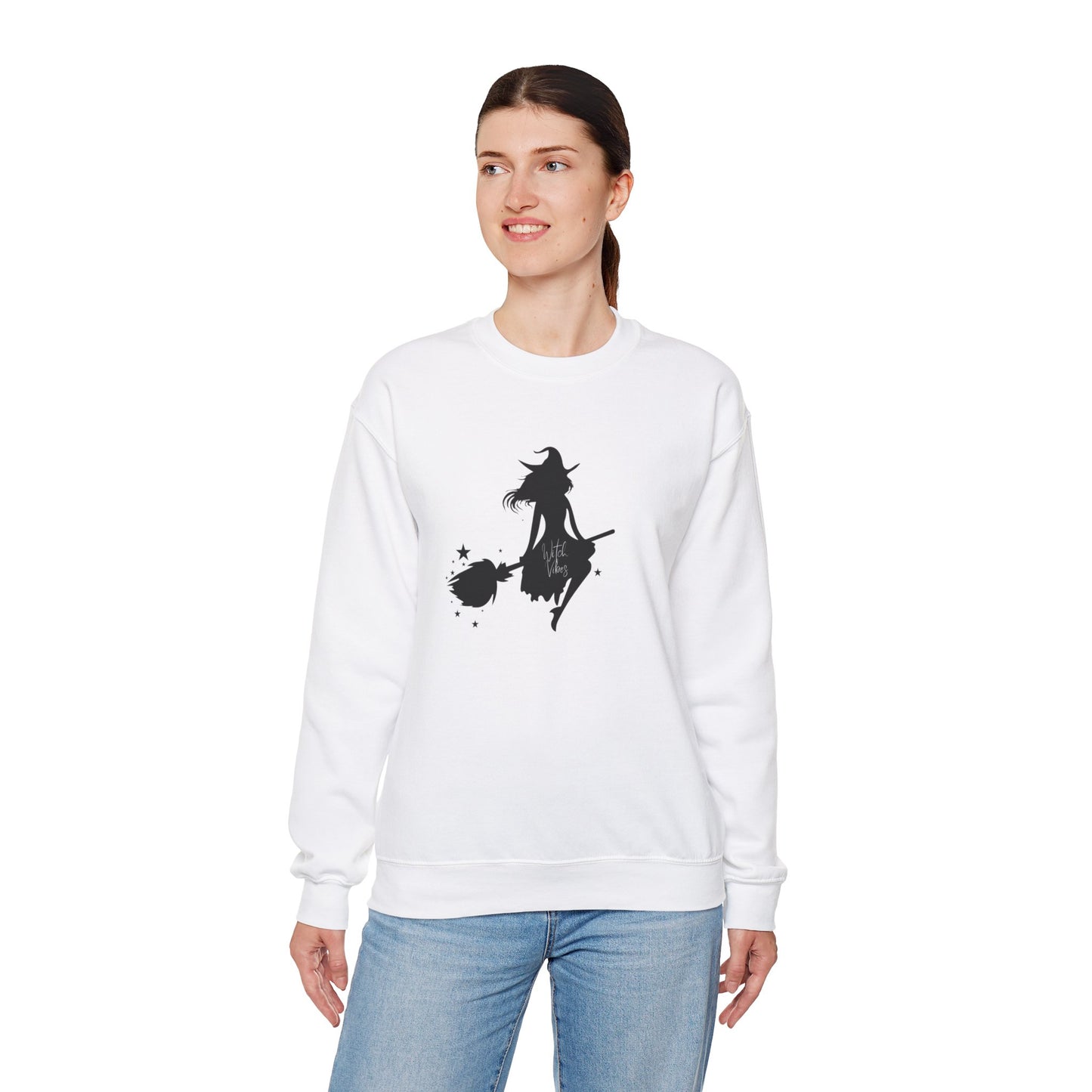 Witch Vibes Unisex Heavy Blend™ Crewneck Sweatshirt - Avalon's Altar