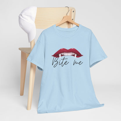 Bite me Unisex Heavy Cotton Tee - Avalon's Altar