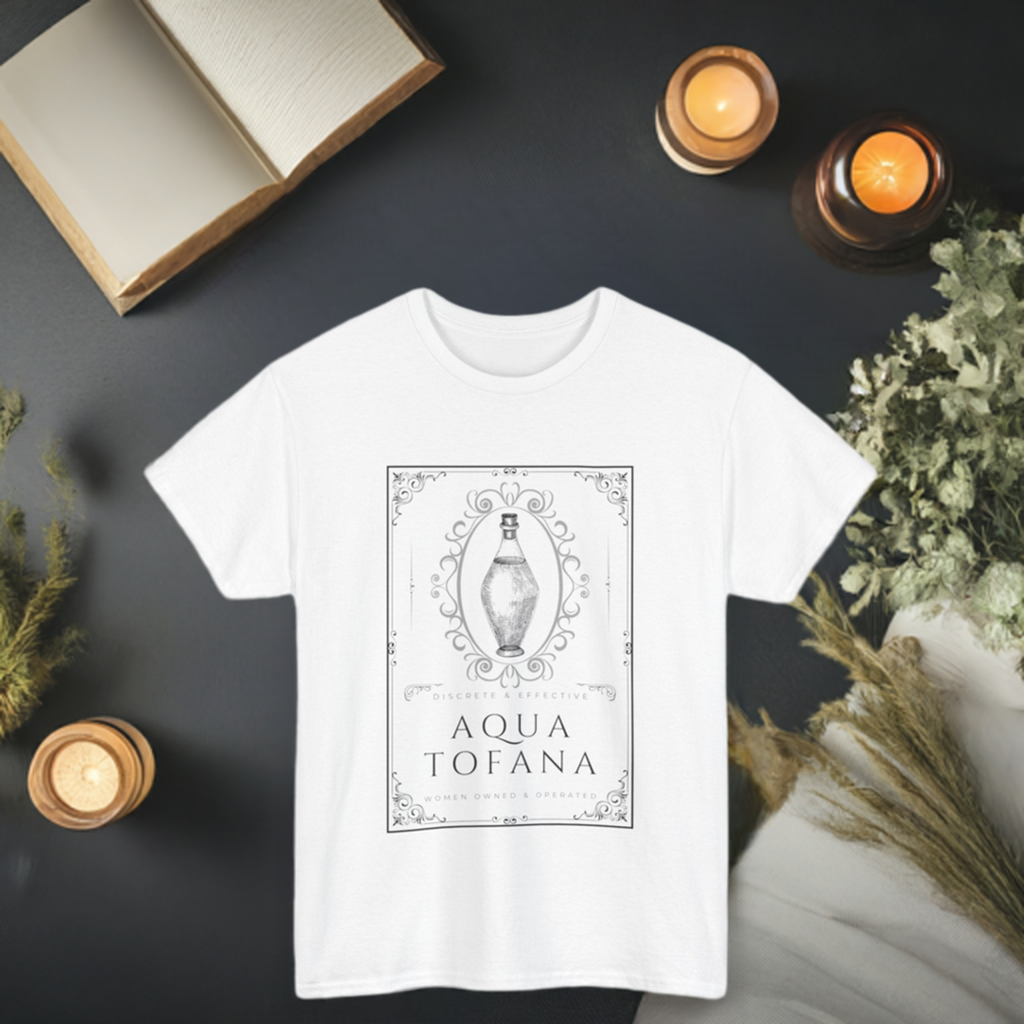 Aqua Tofana Unisex Heavy Cotton Tee