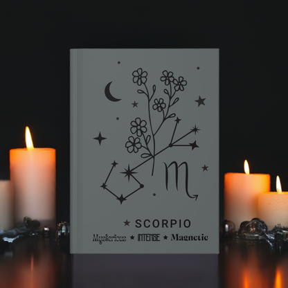 Scorpio Hardcover Journal Matte