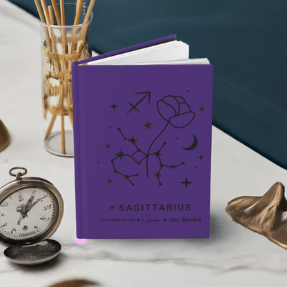 Sagittarius Hardcover Journal Matte